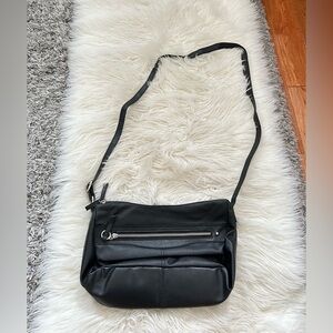 Black crossbody bag